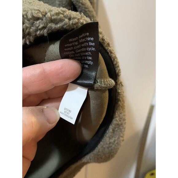 FLX Sherpa Fleece 1/4 Zip Pullover Men's Medium Olive‎ Green Outdoors Hunt Fish - Picture 8 of 13